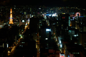 札幌の夜景